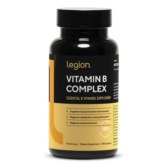 Legion Vitamin B Complex - Essential B Vitamins Supplement