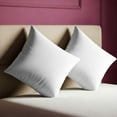 thumbnail image 6 of PEKUR 18x18 White Throw Pillow Inserts (Set of 2) – Soft Decorative Pillow Inserts for Couch, Sofa & Bed, 6 of 6