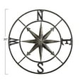 thumbnail image 3 of Creative Co-op Boussole Ronde Décorative en Métal pour Mur Décor, 3 of 5