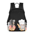 thumbnail image 1 of Disketp Little Chef Gnome Mochila Ligera e Impermeable, Mochila de Día Resistente para Viajes, Senderismo y Uso Diario para Hombre y Mujer, 1 of 7