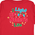 thumbnail image 3 of Inktastic Christmas I Light up Nonna's Life Boys or Girls Long Sleeve Toddler T-Shirt, 3 of 4