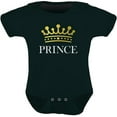 thumbnail image 1 of Tstars Boys Pregnancy Announcement Baby Shower Gift for Baby Shower Prince Crown Gift for Baby Boy Baby Brother Infant Birthday Gifts Cute Newborn Party Baby Bodysuit, 1 of 6