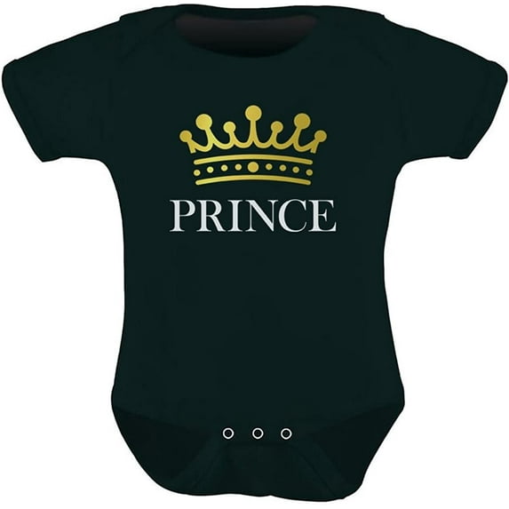 Tstars Boys Pregnancy Announcement Baby Shower Gift for Baby Shower Prince Crown Gift for Baby Boy Baby Brother Infant Birthday Gifts Cute Newborn Party Baby Bodysuit
