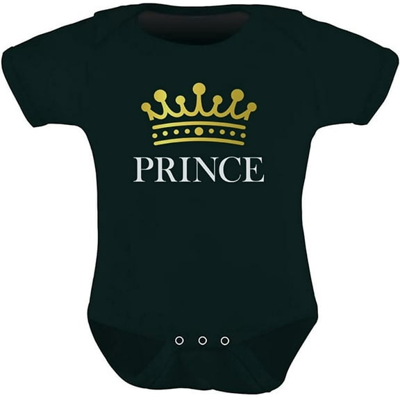 Tstars Boys Pregnancy Announcement Baby Shower Gift for Baby Shower Prince Crown Gift for Baby Boy Baby Brother Infant Birthday Gifts Cute Newborn Party Baby Bodysuit