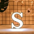 thumbnail image 1 of Agiferg Creative LED Letter Lights Night Light Plastic English Letters Light Lamp Decor, 1 of 7