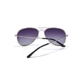 thumbnail image 3 of Hawkers - Polarized Hawk Silver Grey One Size UV400 Unisex Sunglasses, 3 of 7