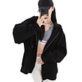 thumbnail image 4 of WEHUSE Hoodies For Women Zip Up Hoodie Oversized Sweatshirt Jackets Casual Fall Winter Coats, 4 of 6