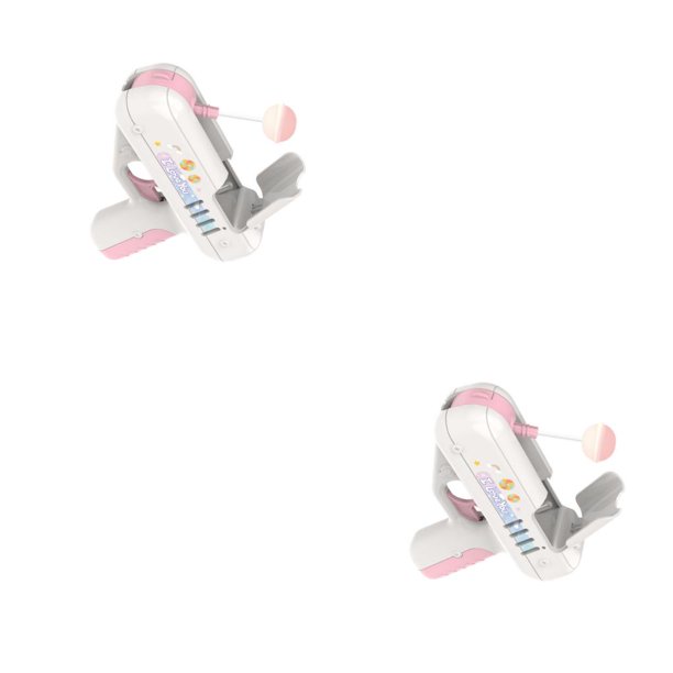 Bewildely Juguete de azúcar de lanzamiento sorpresa portátil, juguetes de dulces para niños, regalo interactivo para padres e hijos, Rosa 2piezas
