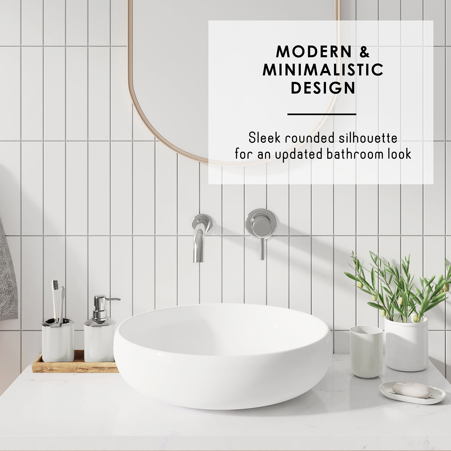 Lammaloe White Bathroom Accessories Sets and Shower Caddy for Bathroom Sets with Shower Curtain Sets for Bathroom Decor with Toothbrush Holder