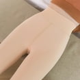 thumbnail image 4 of Ladies Elastic Solid Color Leg Bottoming Socks 220G Plus Velvet Medium Thickness Designer Tights for Women Ladies Opaque Tights Womens Dance Tights Tights for Women plus Size Pattern Control Top, 4 of 8