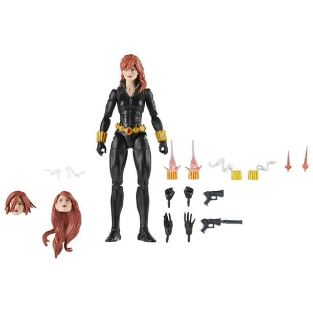 Marvel Legends Beyond Earth's Mightiest Black Widow 6 figura de acción vengadores 60 aniversario juguetes exclusivos modelo de muñeca