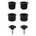 thumbnail image 1 of 6 Pieces Parasol Base Support Hole Ring Plug Cover Patio Umbrella Stand Replacement Part Swing Chair Repair Spare Parts, 1 of 5