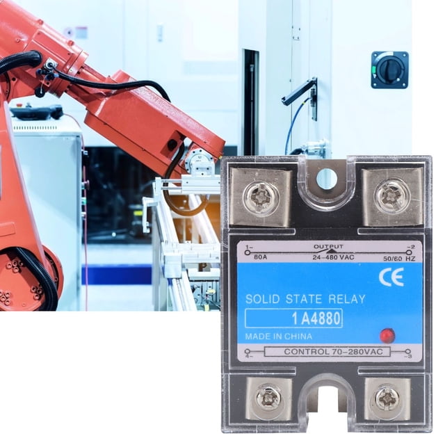 Relé AC-AC, Equipo Eléctrico, Para Maquinaria CNC LHCER BERMA-1 A4880(80A)