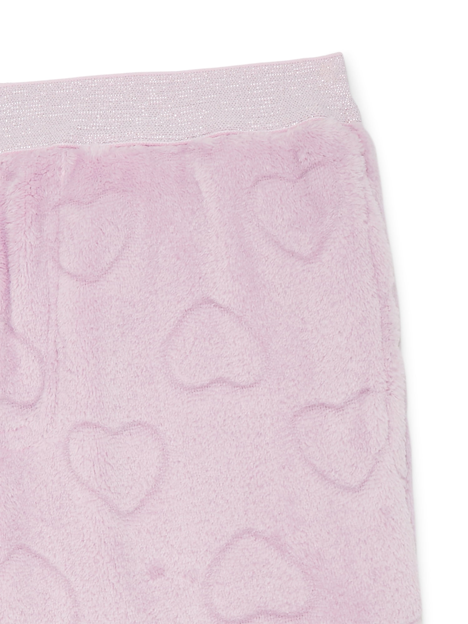 Wonder Nation Girls Straight Leg Sleep Pants, Sizes 4-18