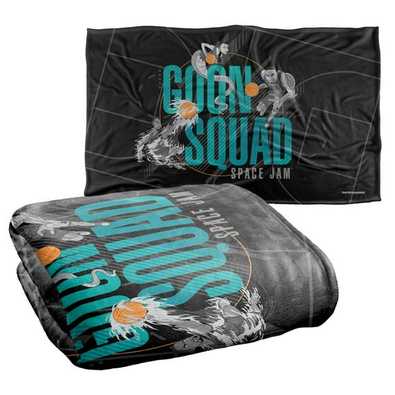 Space Jam: A New Legacy Goon Squad Court Silky Touch Super Soft Throw Blanket 36" x 58"