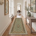 thumbnail image 5 of KUETH 5x7 Low Pile Vintage Style Rug for Living Room, Machine Washable Soft Non Slip Backing Area Rug, JADEBLOOM Rug for Bedroom Dining Room, 5 of 5