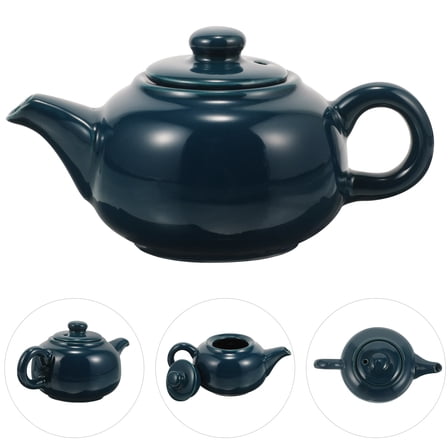 PTOOTP Ceramic Teapot For Loose Tea Elegant Porcelain Tea Making Pot And Chic
