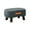 Gray, variant on KQJQS Velvet Foot Stool with Handle – Small Curved Ottoman with Wooden Legs, Padded Seat, for Living Room, Couch, Step or Footrest Use