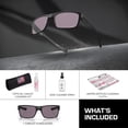 thumbnail image 3 of Oakley OO9189 Twoface Square Shaped Non-Polarized Sunglasses for Men - Includes Official Eyewear Kit - Steel Frame with Prizm Grey Lens, 3 of 6