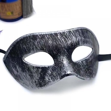BeyondMasquerade Men’s Copper Roman Warrior Mask – Greek Venetian Costume, Mardi Gras Theatre Masquerade