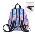 thumbnail image 5 of FORMRS Kids School Backpack with Front Zippered Pocket 12" Student Travel Daypack, Pastel Pink Marble Pattern, 5 of 6