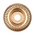 thumbnail image 1 of Grinder Wheel Disc 4 Inch Wood Shaping Wheel Grinding Wheel Disc with 7/8'' Arbor Angle, 1 of 8
