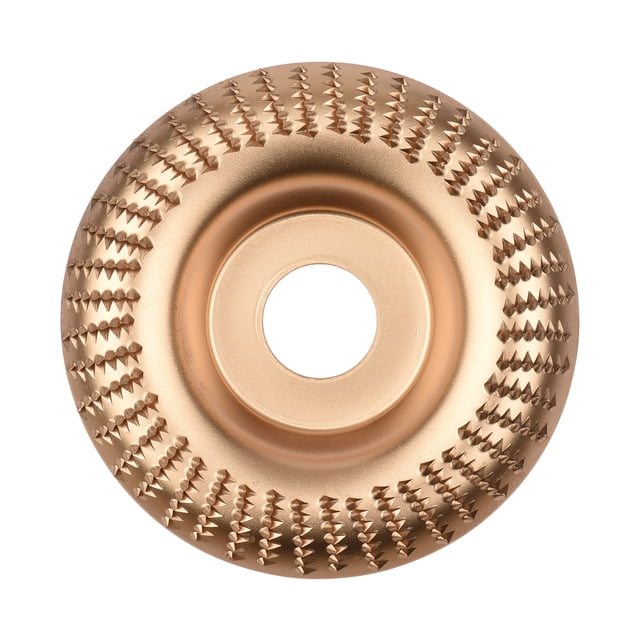 Grinder Wheel Disc 4 Inch Wood Shaping Wheel Grinding Wheel Disc with 7/8'' Arbor Angle