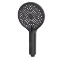 thumbnail image 4 of Handheld Shower Head, Lightweight Handle Different Pressure Modes Seal Ring Water Saving Shower Head  For Bathroom Electroplating,Black, 4 of 8