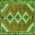 thumbnail image 1 of Ahgly Company Indoor Square Persian Green Traditional Area Rugs, 5' Square, 1 of 1