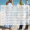 thumbnail image 3 of Khunlpohl Womens 2 Piece Sets One Shoulder Sleeveless Pleated Tops and Elastic Waisted Tapered Loose Pants Fashion Casual Beach Vacation Set, 3 of 5
