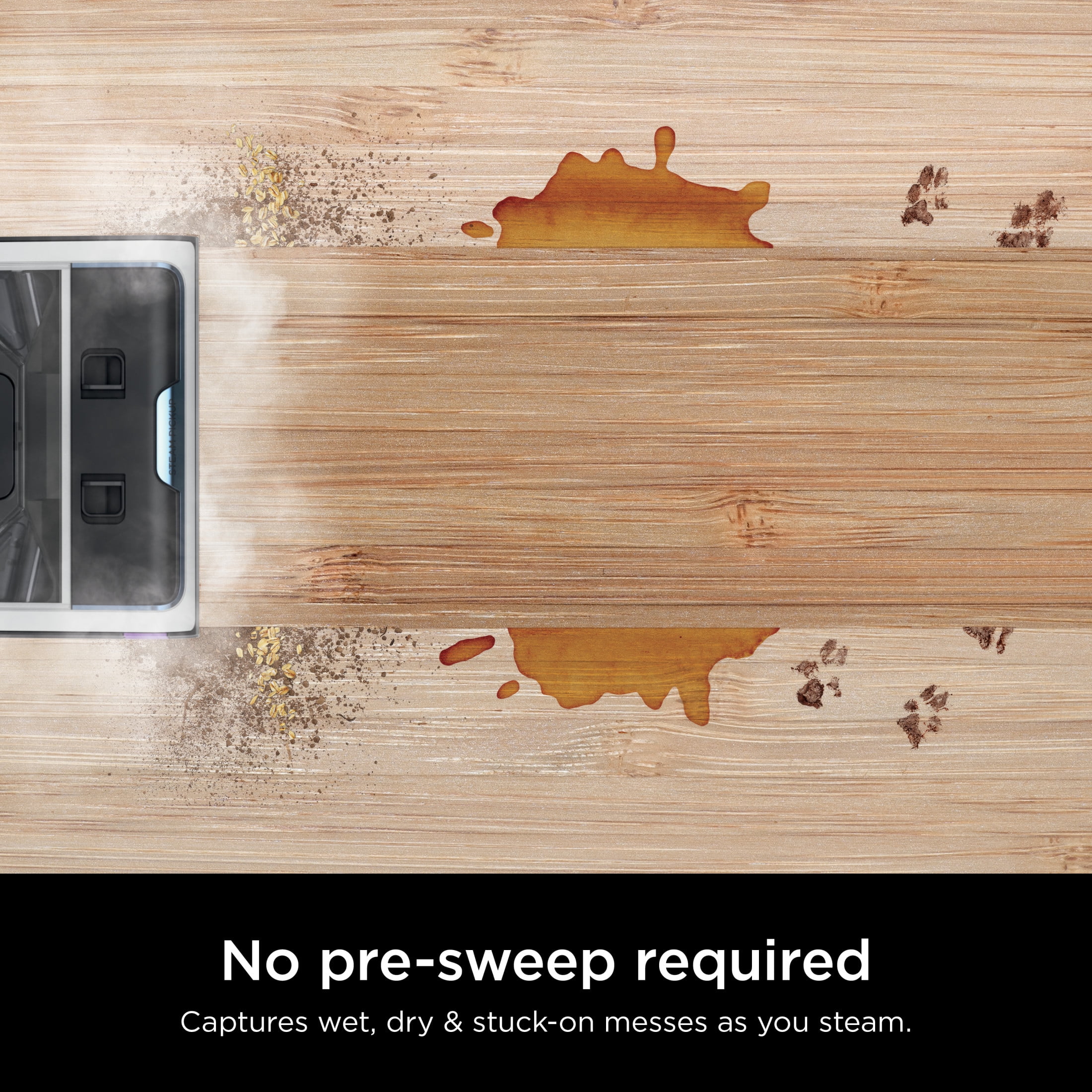 Shark Steam Pickup 3-in-1 Corded Steam Mop, No Pre-Sweep Needed, 99.99% Sanitization, SD200