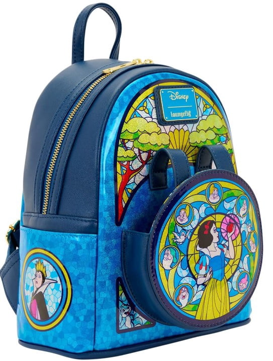 Loungefly Disney Princess Stained Glass Collection Snow White Mini Backpack