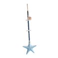 thumbnail image 2 of deevoka Wooden Starfish Wall Hanging Decor Coastal Themed Decoration for Party Favor Light Blue, 2 of 9