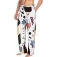 thumbnail image 2 of Fotbe Wine Bottles Glasses Men's Pajama Pants,Sleepwear Pants,Pj Bottoms Drawstring And Pockets-Medium, 2 of 9