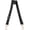 Black, variant on Wide Purse Strap Replacement Crossbody Adjustable Universal for Women Handbag Canvas Bag