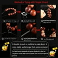 thumbnail image 2 of HLONK 10Rolls 49 Yards Clear Crystal Elastic Thread 1mm Stretch String Cord Crafting DIY Thread, 2 of 9