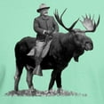 thumbnail image 3 of CafePress - Teddy Roosevelt Riding A Bull Moose T Shirt - Men's Classic Graphic Cotton T-Shirt, 3 of 4