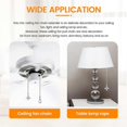 thumbnail image 5 of Fan Extension Chain 12 Inch Ceiling Fan Chain Extender Ornament D, 5 of 5