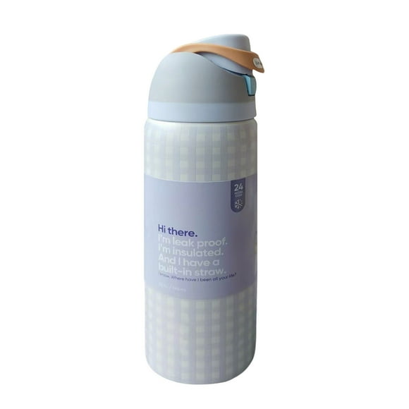 Owala Insulated Stainless Steel Water Bottle with Straw, BPA-Free Sports Water Bottle, Great for Travel, 32 Oz
