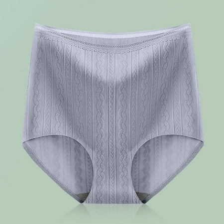 

RPVATI Women High Waisted Breathable Briefs Comfort Panties Stretch Underwear