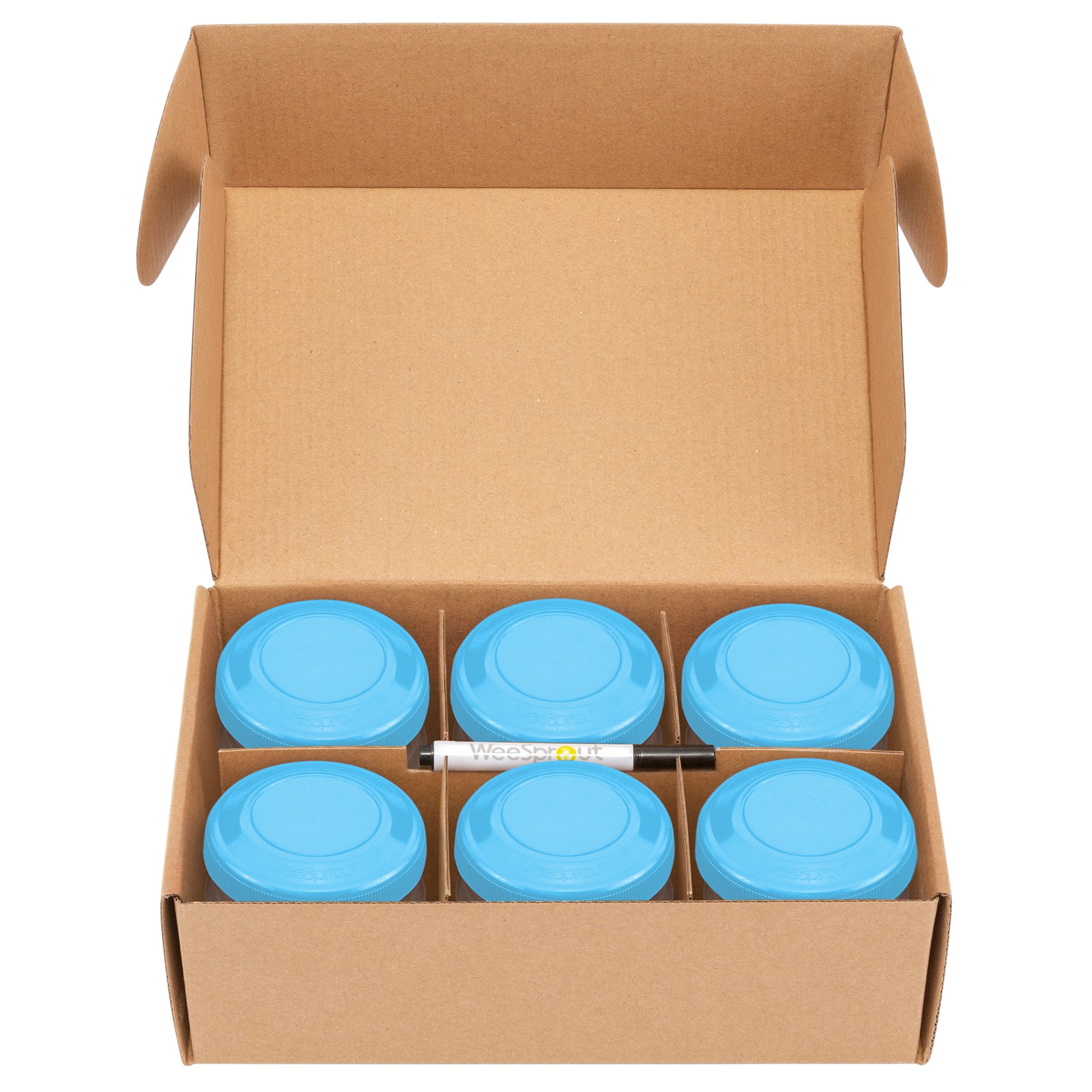 Buy WeeSprout Leakproof Baby Food Storage, 12 Container Set, Premium