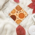 thumbnail image 6 of Car Fragrance Piece Four Pieces Of Fresh Air Lavender Smell Contains Lanyard Plastic Film Wrapped For The Bathroom Bed In The Car Room Thanksgiving Pie Pattern Square, 6 of 8