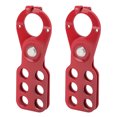 thumbnail image 4 of Lock Out Hasp, 10.5mm Excellent Insulation Sturdy Steel Loto Hasp Lock  For Padlocks 1in/25mm, 4 of 8