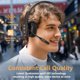 thumbnail image 3 of Auriculares Bluetooth Conambo Trucker JBT600 con 3 micrófonos con cancelación de ruido, 3 of 6