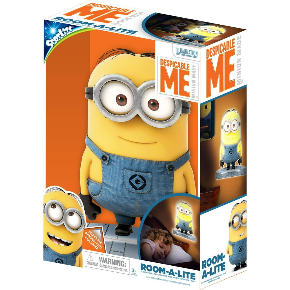Despicable Me RoomaLite Minion Bedroom Night Light