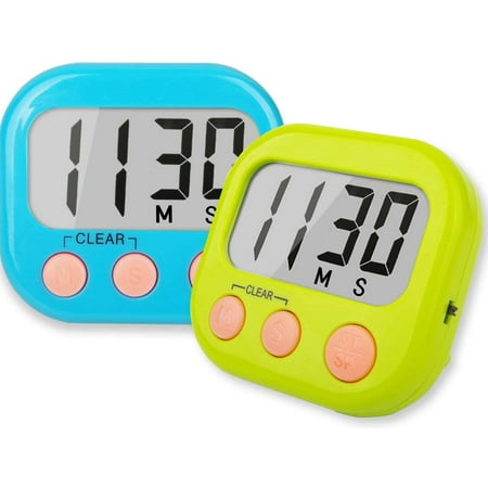 

Classroom Timers for Teachers Kids Large Magnetic Digital Timer 2 Pack