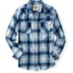 thumbnail image 1 of Camisa con Botones a cuadros de franela Aeropostale para hombre color blanco grande, 1 of 1