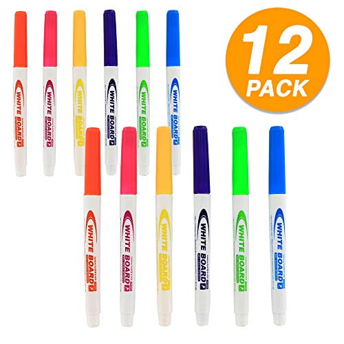 Emraw Super Great Dry Erase Markers Whiteboard Bright Colors Fine Tip