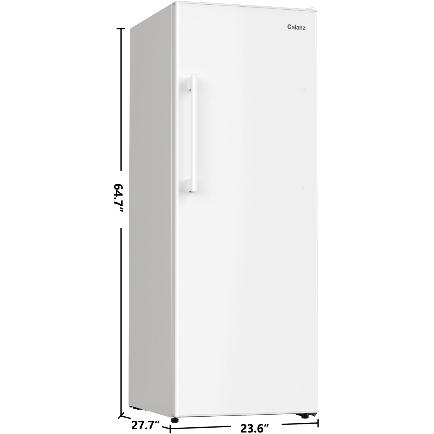 Galanz 11-Cu. ft. Convertible Upright Freezer, White, 66 in tall, GLF11UWEA16