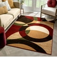 thumbnail image 2 of Well Woven Dulcet Bingo Modern Geometric Red 5'3" x 7'3" Living Room Rug, 2 of 8